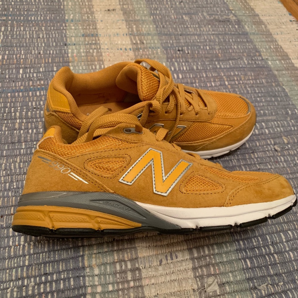 new balance 990 v4 mustard